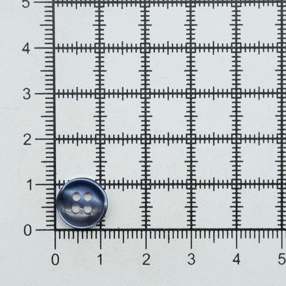 Пуговицы 4 прокола 18L=11 мм, (col.28 синий), 72 шт