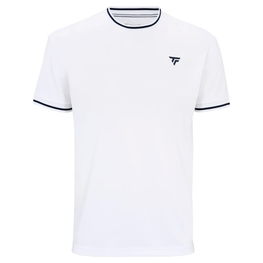 Детская теннисная футболка Tecnifibre Team Tech - white