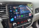 Магнитола для Mitsubishi Outlander 3 2019-2022 (левый руль, прямоугольный климат) - Teyes CC3L монитор 10" IPS на Android 10, CarPlay, 4G SIM-слот