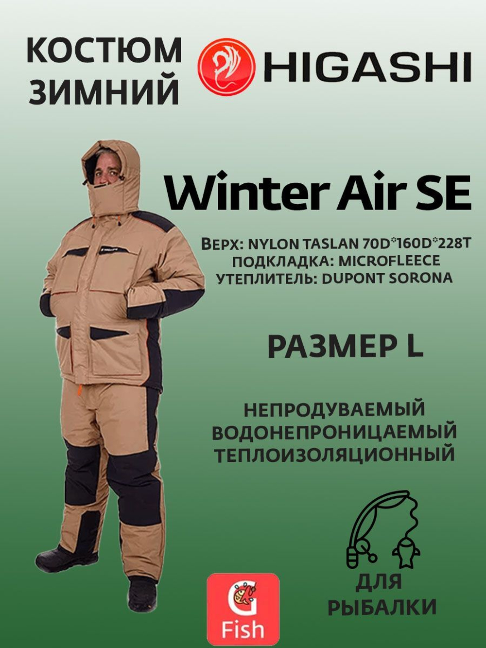 Зимний костюм рыболовный Winter Air SE