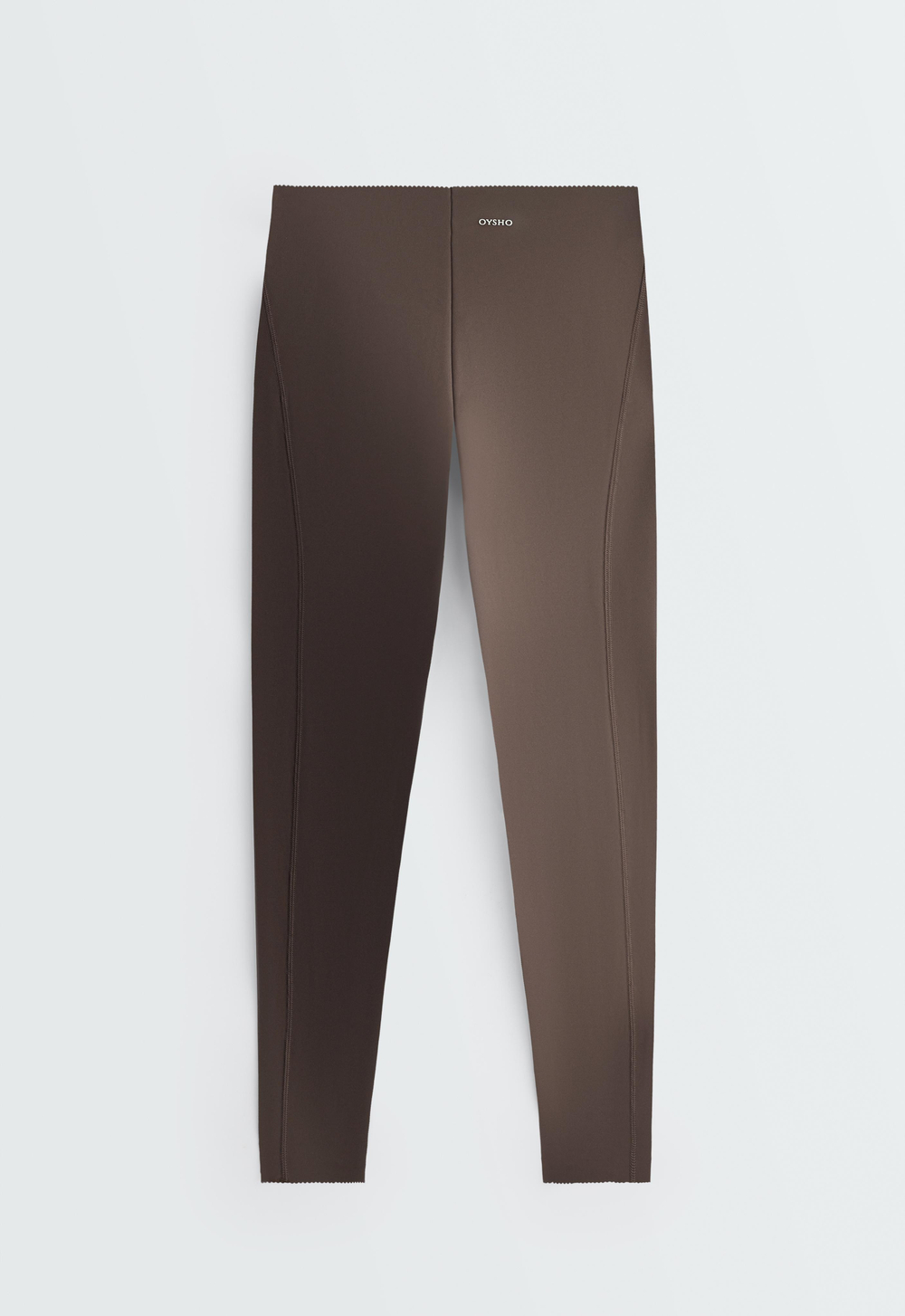 OYSHO Легинсы Compressive длиной до щиколотки с высокой посадкой, коричневый