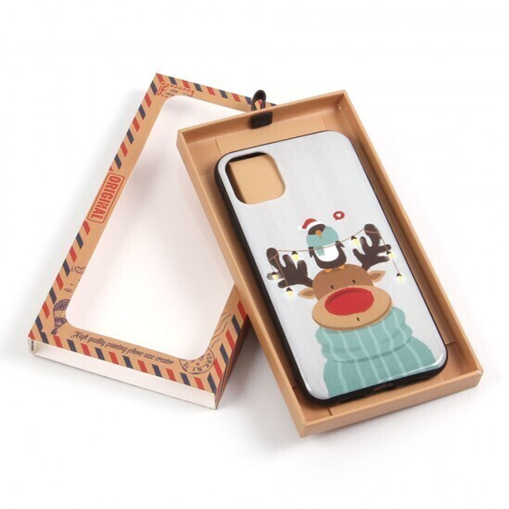 Чехол ТПУ Florme Новый Год для Xiaomi Redmi Note 9S, 012149