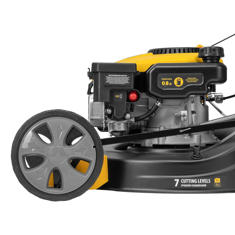 Газонокосилка бензиновая Denzel GLD-460-K, 46 см, 50 л 58814