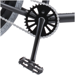 Велосипед BMX TechTeam Mack (2020) черный/белый 21" (требует финальной сборки)