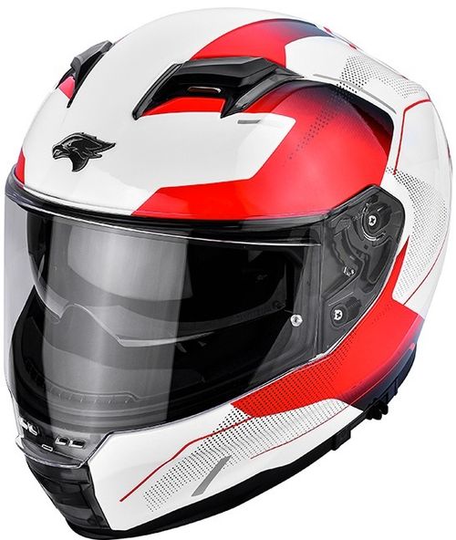Купить Мотошлем Интеграл Hawk moto Sport / Красно-белый