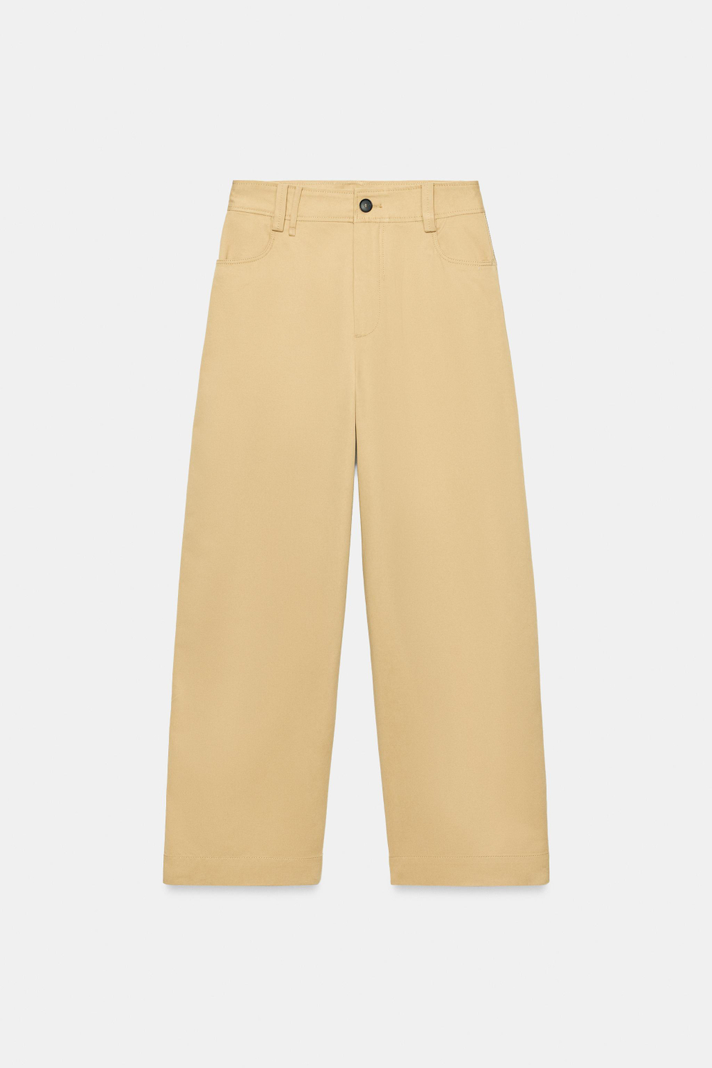 ШИРОКИЕ БРЮКИ BAGGY С ПОЛОСАМИ ПО БОКАМ — ZW COLLECTION — ZARA
