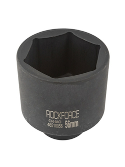 Головка ударная глубокая 56мм 3/4''6гр. RockForce##Rock FORCE RF-46510056