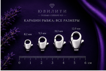 Карабин «Рыбка» 12,0 мм