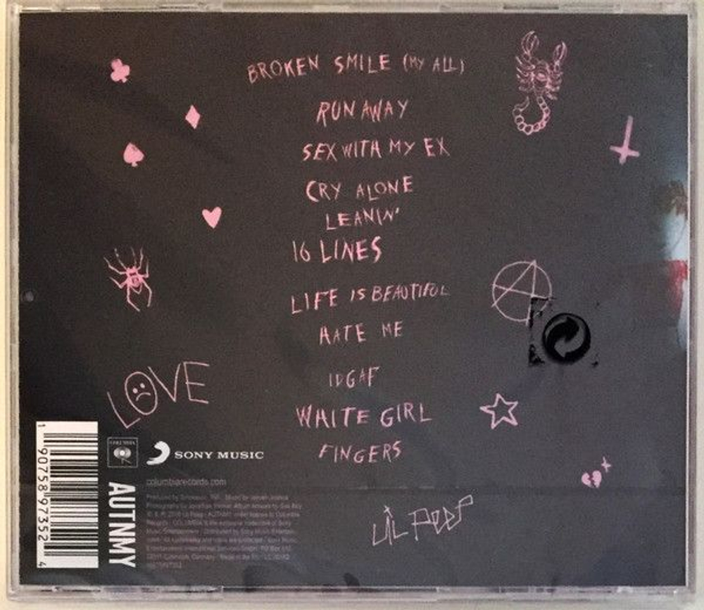 Lil Peep — Come Over When You're Sober, Pt. 2 (CD)
