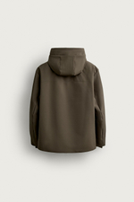 НЕПРОМОКАЕМАЯ ТЕХНИЧЕСКАЯ КУРТКА С КАПЮШОНОМ — ZARA