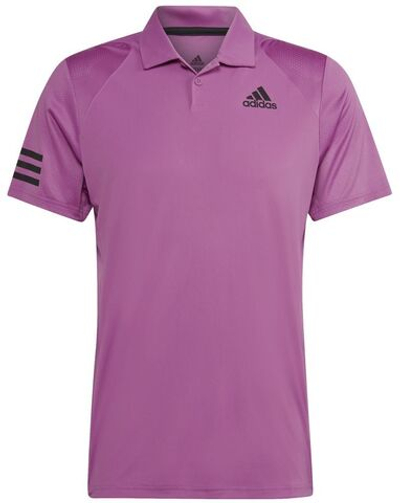 Мужское теннисное поло Adidas Club 3STR Polo - semi pulse lilac