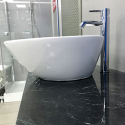 Раковина накладная AVS Art Basin 45x45 белая AVS-83006