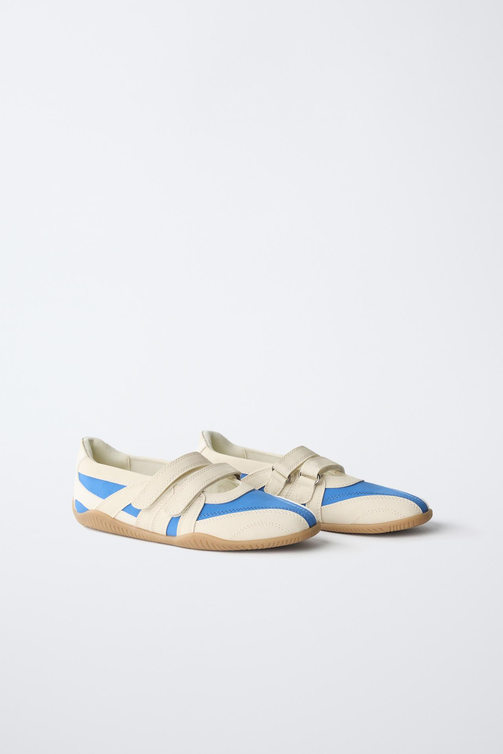 ZARA СПОРТИВНЫЕ БАЛЕТКИ, СИНИЙ