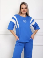 Костюм спортивный с брюками повседневный