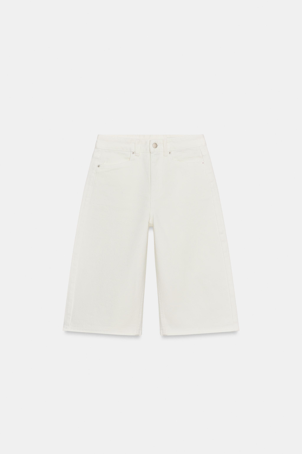 ДЖИНСОВЫЕ ШОРТЫ БЕРМУДЫ СО СРЕДНЕЙ ПОСАДКОЙ — ZW COLLECTION — ZARA