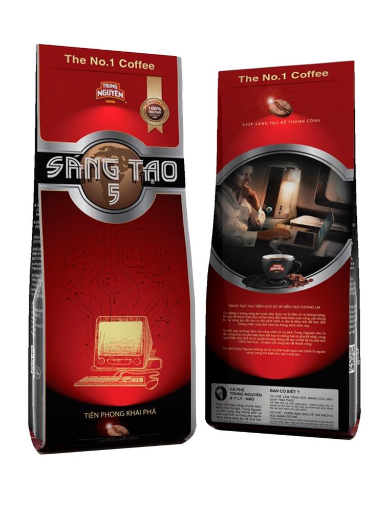 Кофе молотый Trung Nguyen Sang Tao №5, 340 г, 2 шт