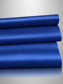 Текстура Romani Satin Matte King Blue вблизи: матовая поверхность с аристократичным сатиновым отливом