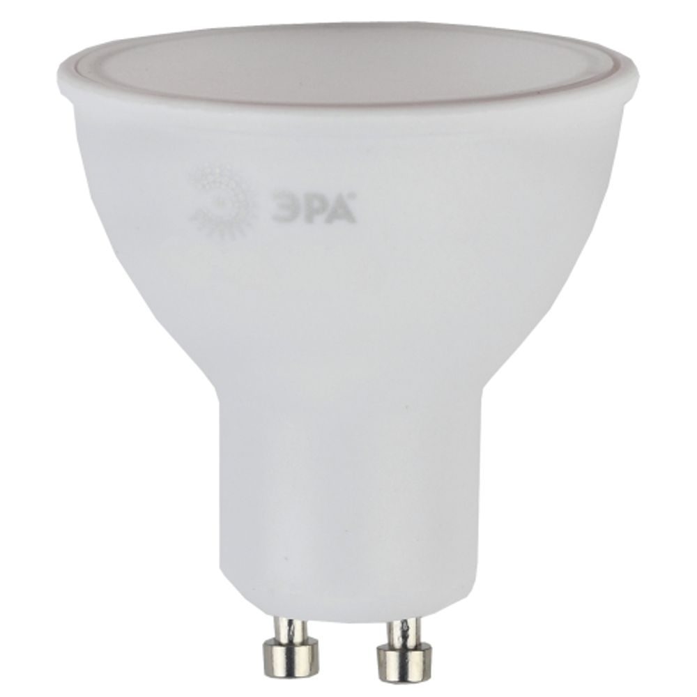 Лампа светодиодная ЭРА RED LINE LED MR16-7W-827-GU10 R 7Вт софит теплый белый свет GU10 | Лампы cветодиодные Точечные (Софиты) (MR, PAR)