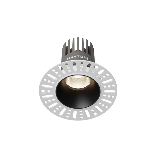 Встраиваемый светодиодный светильник Maytoni Dip DL124-10W-4K-TRS-B