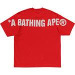 A Bathing Ape Bathing Ape Logo красный