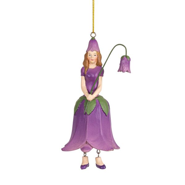 Фигурка декоративная Fiebiger Floristik: Blumenmädchen (цветочная фея) Колокольчик, 850471-700