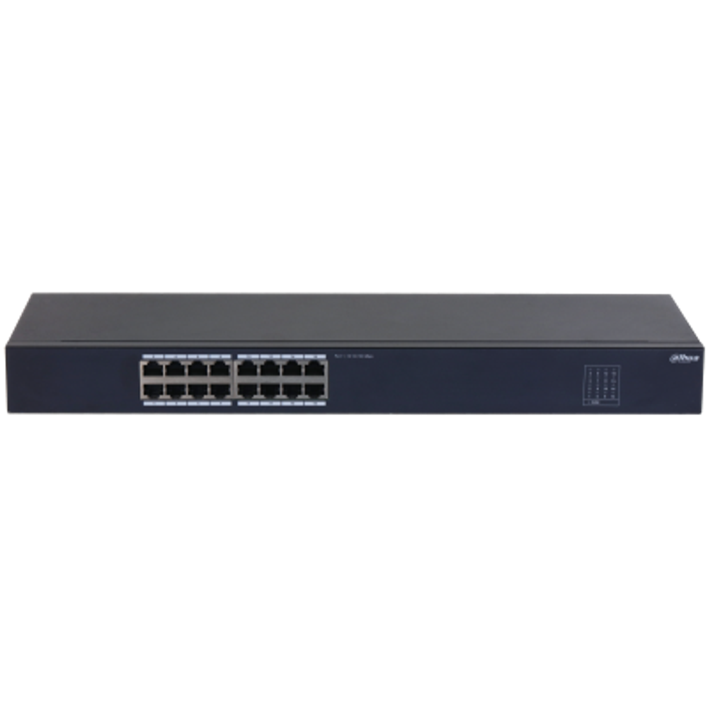 DH-SF1016 16-портовый неуправляемый коммутатор