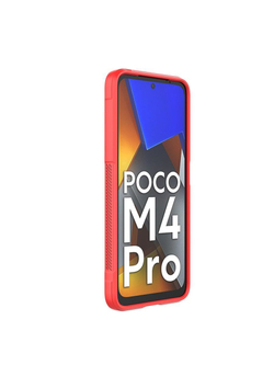 Противоударный чехол Flexible Case для Poco M4 Pro 4G