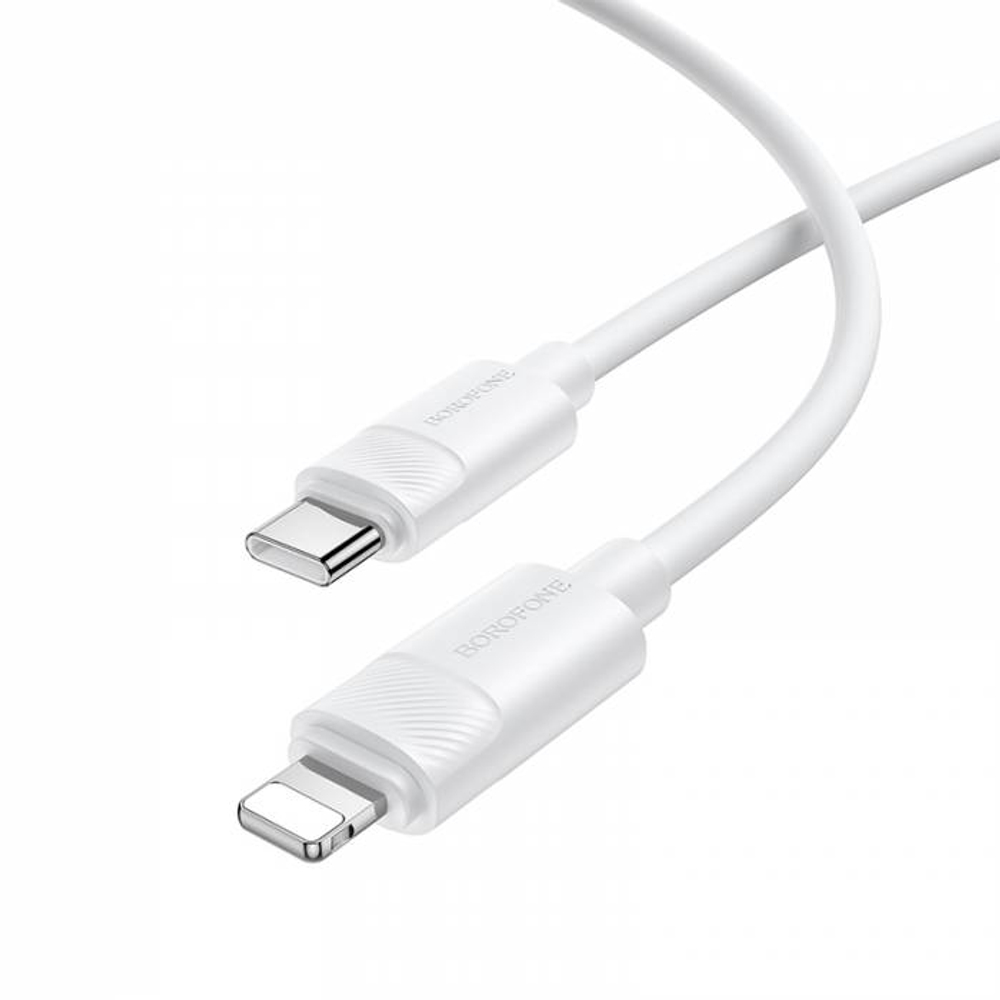 Кабель Type-C на Lightning Borofone BX123 30W (white)