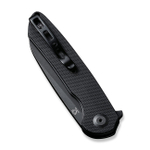 Нож складной SENCUT Kyril 9Cr18MoV Steel Black Stonewashed Handle Black Micarta