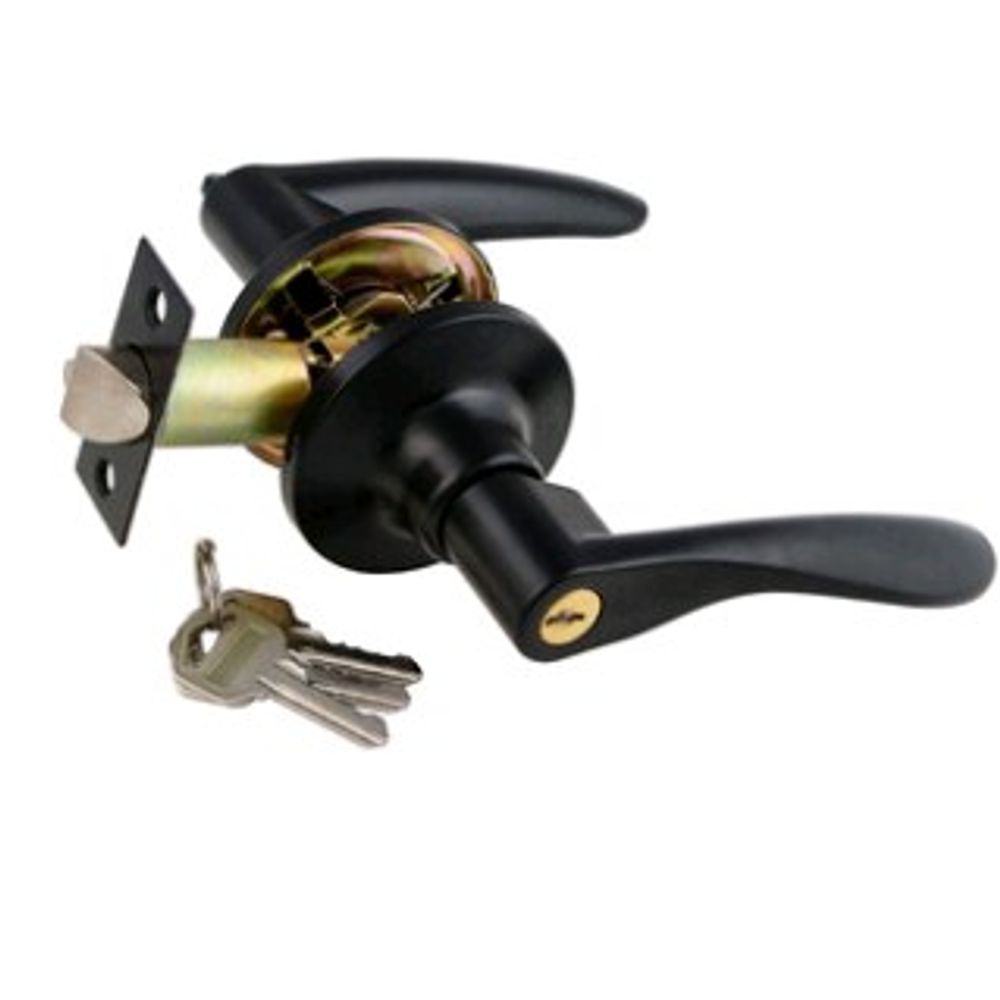 Защелка-Комплект S-Locked 3901-01 BL с фалевыми ручками фикс./кл ЧЕРНЫЙ МАТ. /122378 Защелка-Комплект S-Locked 3901-01 BL с фалевыми ручками фикс./кл ЧЕРНЫЙ МАТ. /122378