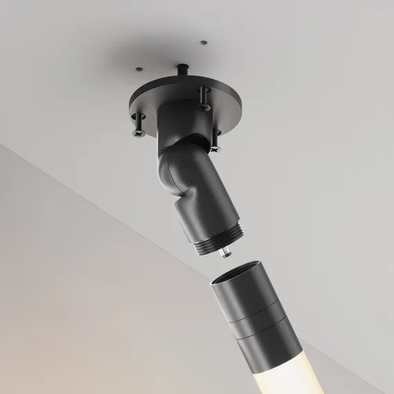 Шарнирное основание для накладного монтажа Accessories for system Shelf C027CS-P-B Maytoni