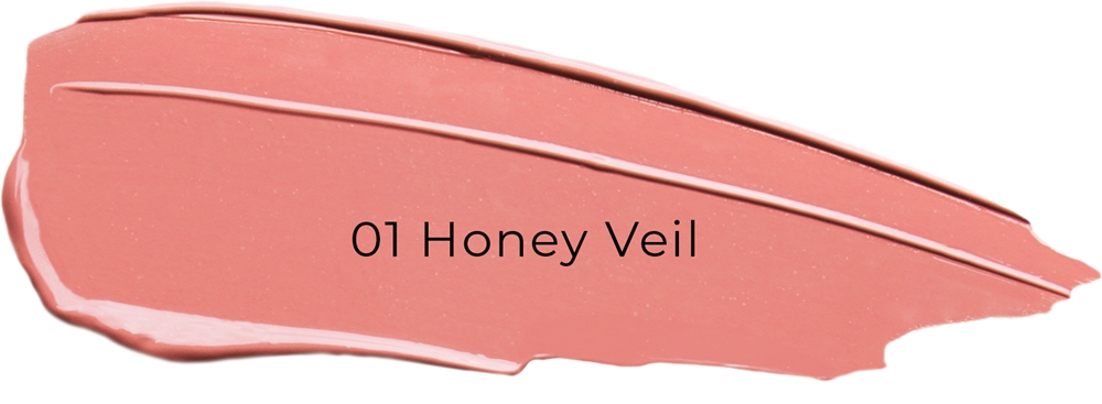 NEO MAKE UP Intense Serum Sheer Lipstick - Кремовая помада для увлажнения оттенок 01 Honey Veil, 4 g