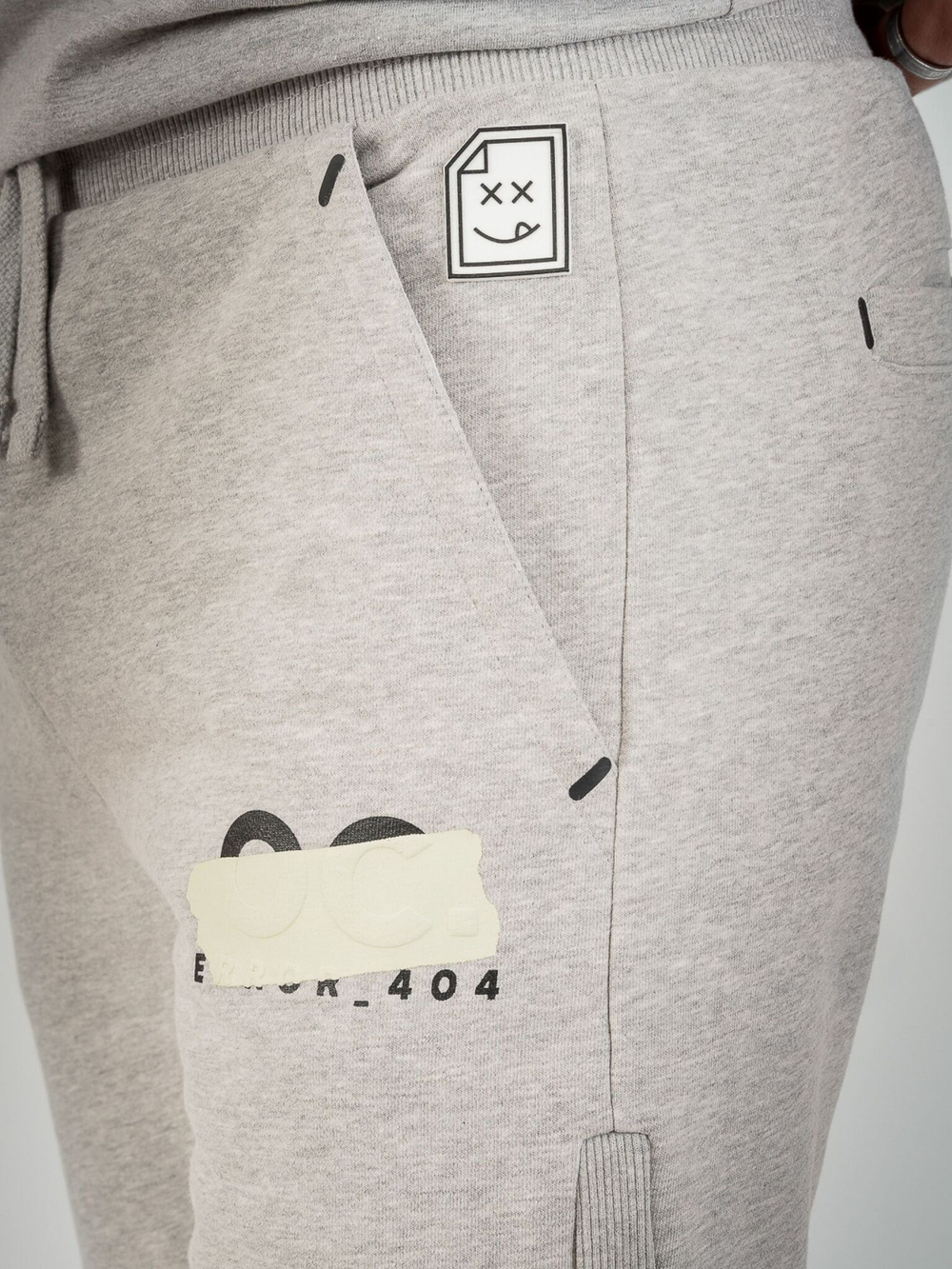 Спортивные штаны мужские ORIGINAL CREATOR, ERROR_404 JOGGERS, Серый