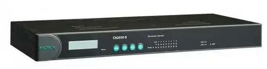 Сервер CN2650-8-2AC 8 port Server, dual RS-232/422/485, RJ-45 8pin, 15KV ESD, Dual 100V to 240V | код 00-06005101 | MOXA