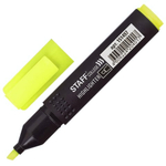 Текстовыделитель 1-4мм. желтый "College STICK HL-497" (STAFF)