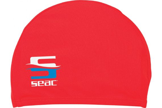 Шапочка для плавания Seac Sub JR Lycra swim лайкра красный