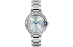 CARTIER Blue Balloon Collection Automatic Mechanical Movement 30m Water Resistance Women"s Watch Watch 33mm