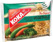 Лапша KOKA Original с овощами 85 г 6 шт