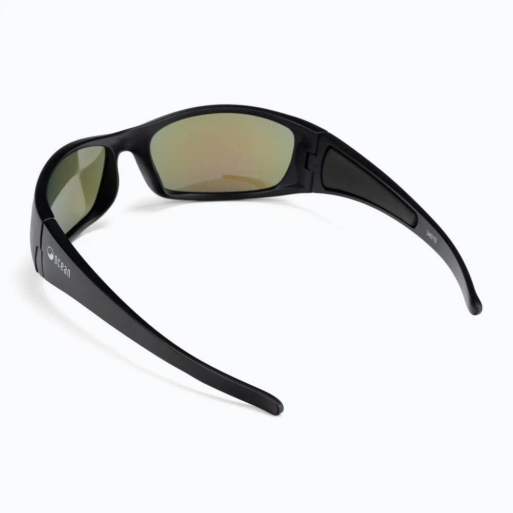 Спортивные очки OCEAN Bermuda Matt Black / Revo Blue Polarized lenses