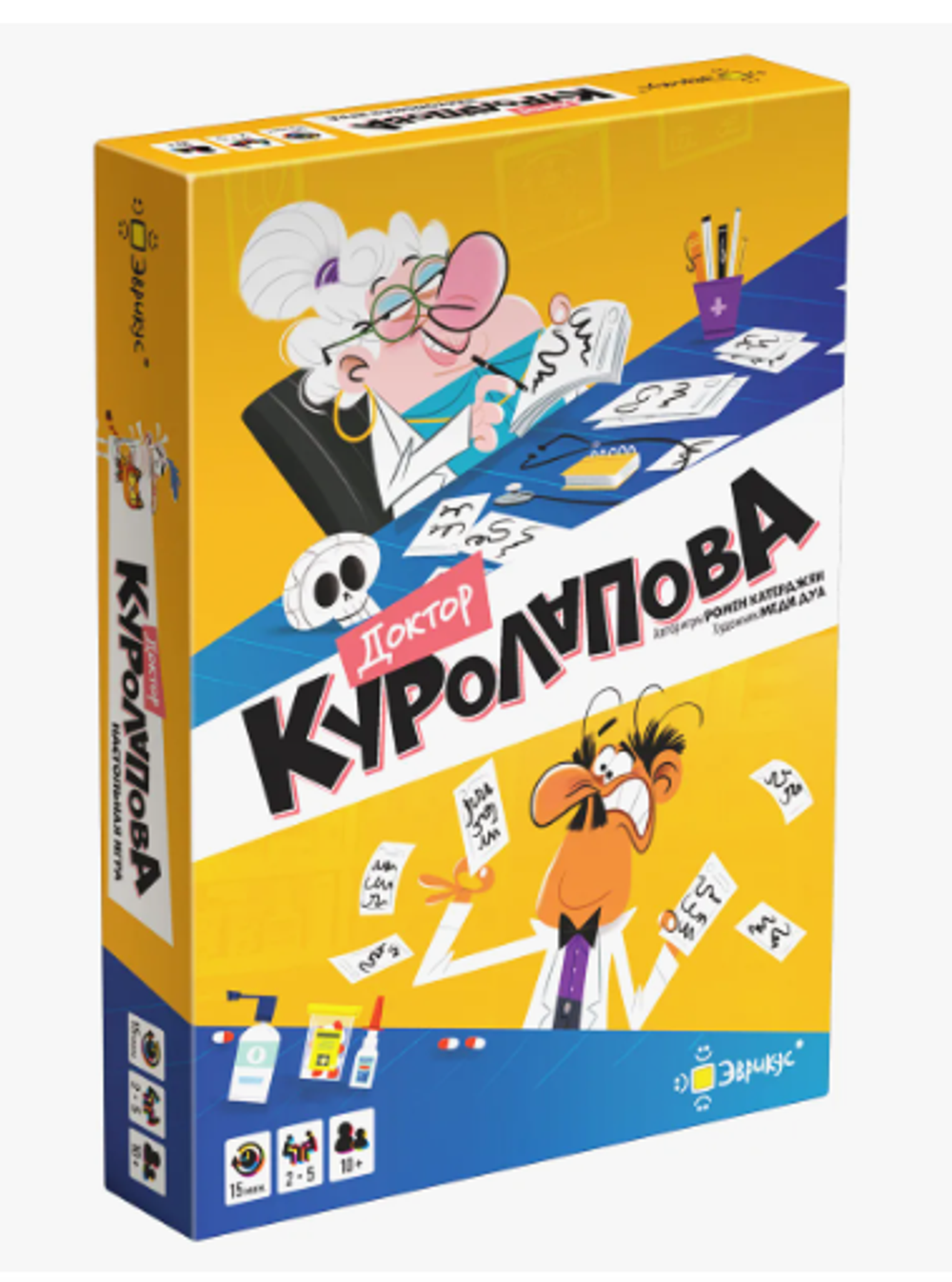 Настольная игра Доктор Куролапова