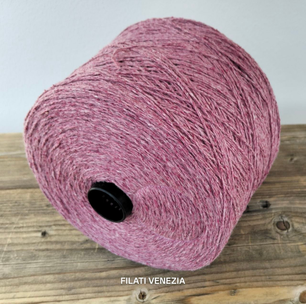 Artemida , Lana Cashmere, 47% меринос 46% буретный шелк 7% лен, 350м/100гр цвет Rose
