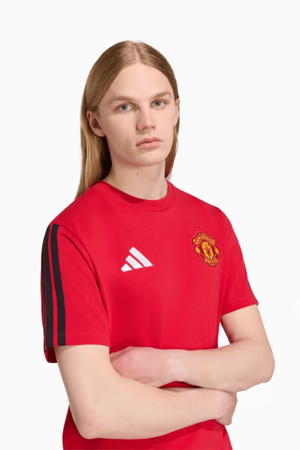 Футболка adidas Manchester United 26/27 DNA Tee - красный