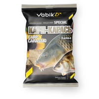Прикормка Vabik Special Carp-Carassio Halva "Карп-Карась Халва" (темная), 1кг