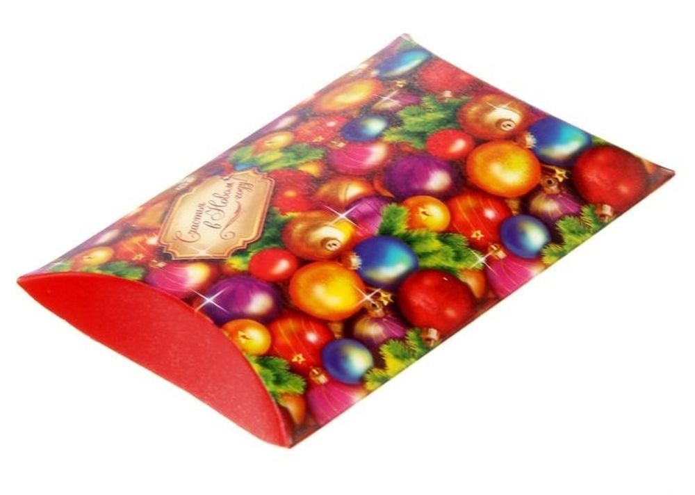 Коробка сборная фигурная «Счастья в Новом году!», 11 × 8 × 2 см
