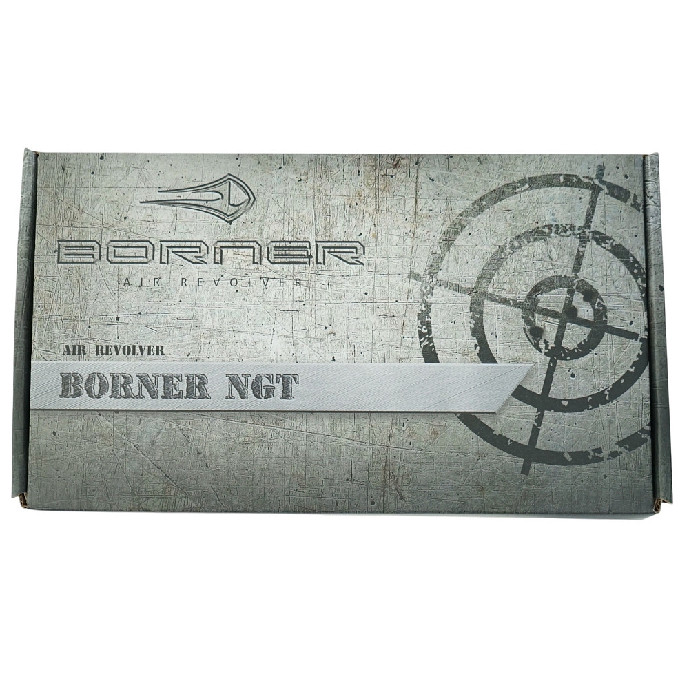 Пистолет пневматический Borner NGT-P Black 4,5 мм пулевой