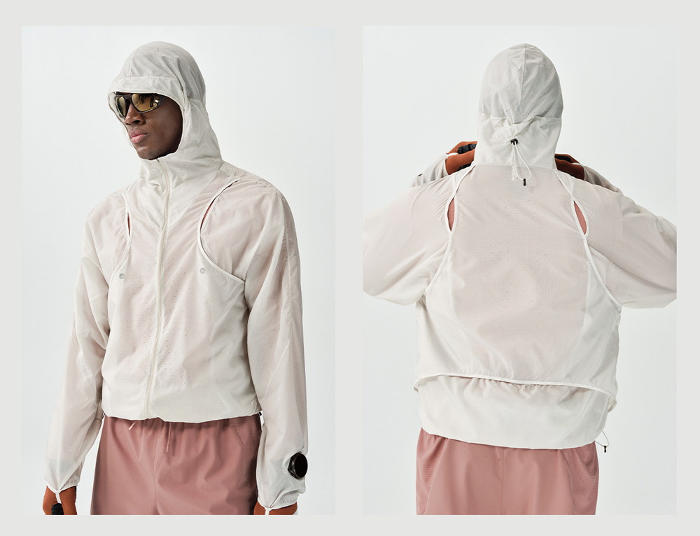 Куртка Nothomme BlueMonte Training Windbreaker серый