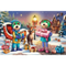 Puzzles - "24 Maxi" - XMAS Winter time with Trefliks / KAZSTUDIO SA The Treflik Family