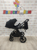 Коляска модульная Carrello Ultimo CRL-6518 Sable Black черная рама