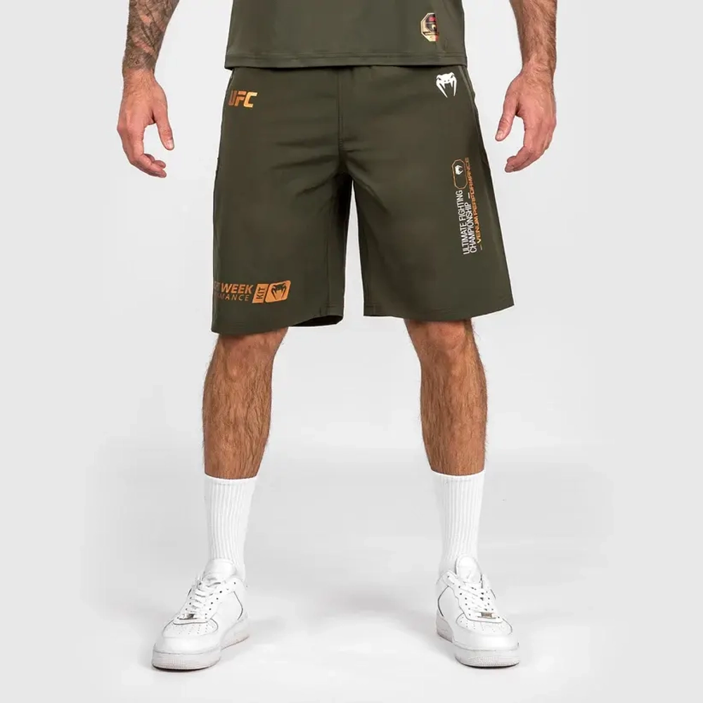 Шорты UFC Adrenaline by Venum Fight Week Men’s Performance Khaki/Bronze