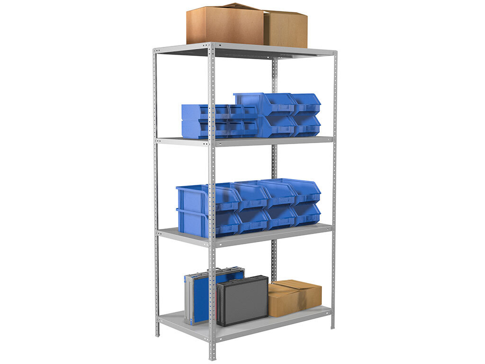 Стеллаж MS STANDART 1850х1000х600 (4 полки)